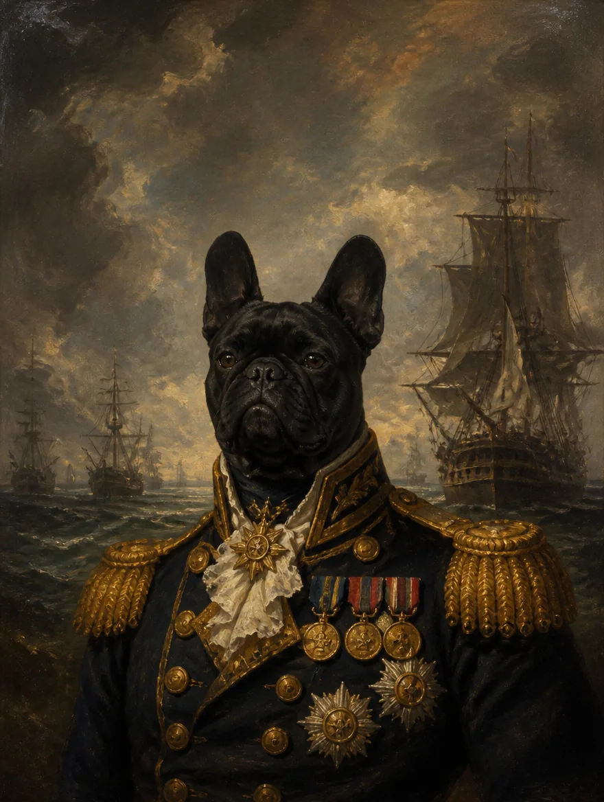 Style L'Amiral, l'œuvre seule