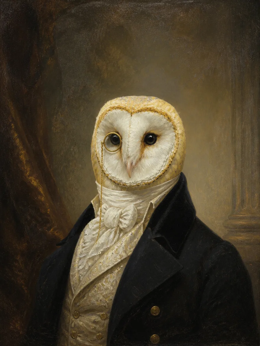 Style Le Lord Anglais, l'œuvre seule