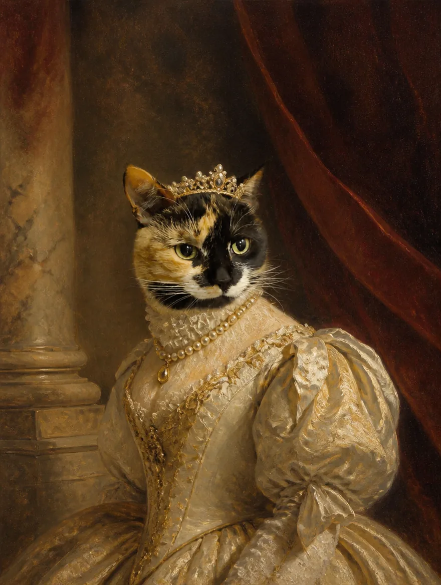 Style La Reine, l'œuvre seule